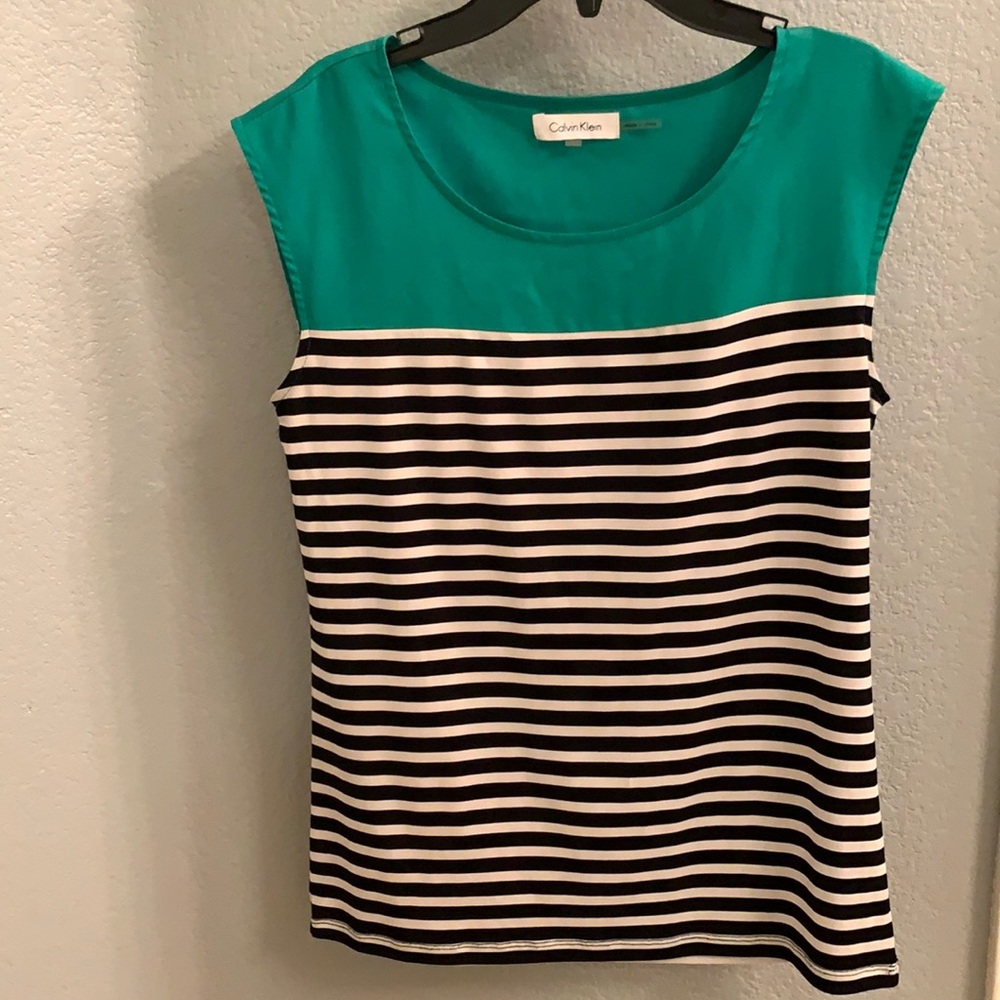 Calvin Klein striped top